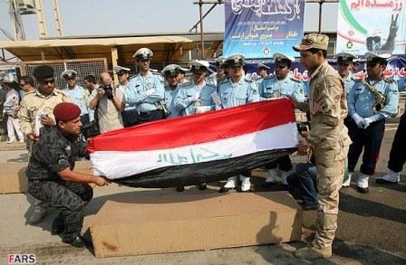 مراسم تبادل پیکرهای جنگ تحمیلی در شلمچه