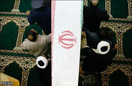 تشییع شهدا در حرم رضوی