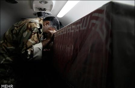 تشییع شهدا در حرم رضوی