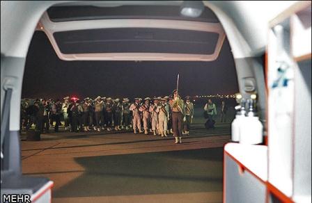 تشییع شهدا در حرم رضوی