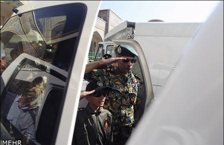 تشییع شهدا در حرم رضوی