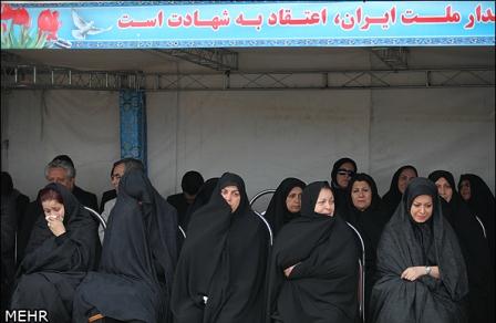 تشییع شهدای نیروی هوایی ارتش