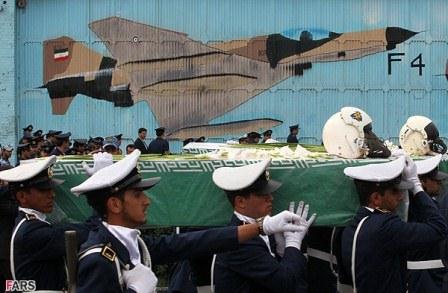 تشییع شهدای نیروی هوایی ارتش