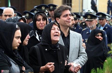 تشییع شهدای نیروی هوایی ارتش