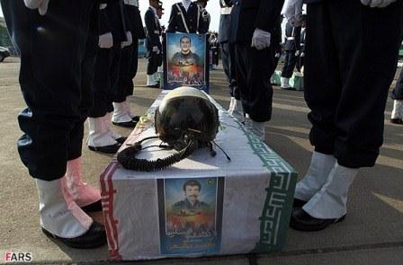 تشییع شهدای نیروی هوایی ارتش