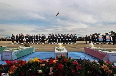 تشییع شهدای نیروی هوایی ارتش