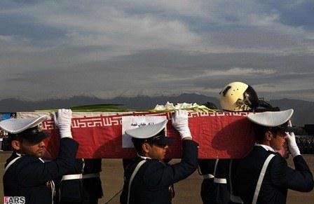 تشییع شهدای نیروی هوایی ارتش