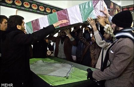 استقبال از دوشهید گمنام در بجنورد