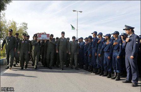 تشییع شهید گمنام در بندر عباس