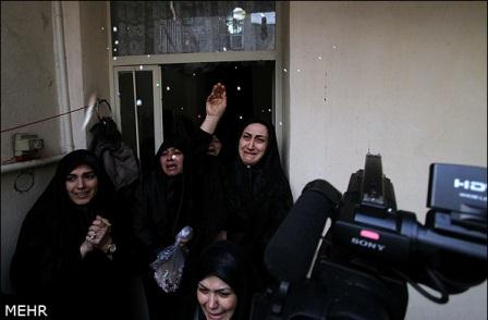 تشییع پیکر شهید دفاع مقدس محمود مهاجر