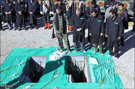 تشییع شهدای گمنام در همدان