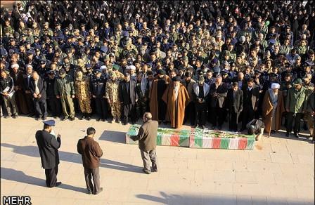 تشییع شهدای گمنام در شیراز