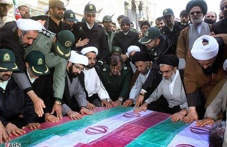 تشییع شهدای گمنام درشهر قم