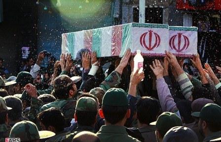 تشییع شهدای گمنام درشهر قم