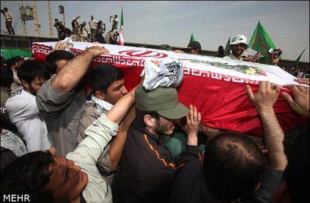 مراسم تبادل 130شهید دفاع مقدس