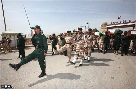 مراسم تبادل 130شهید دفاع مقدس