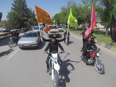 استقبال از شهدای گمنام در استان کرمان