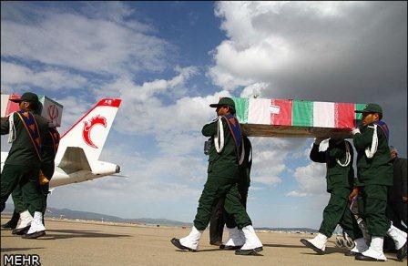 مراسم استقبال از شهدای گمنام در استان اردبیل