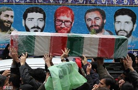 تشییع شهید حاج احمد صداقت و پنج شهید گمنام در اصفهان