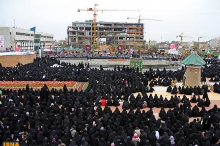 تشییع و خاکسپاری شهدای گمنام در خراسان رضوی