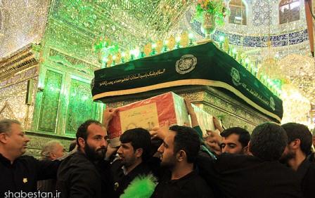 تشییع و خاکسپاری شهدای گمنام در دانشگاه گلستان