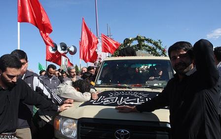 تشییع و خاکسپاری در دانشگاه آزاد زنجان