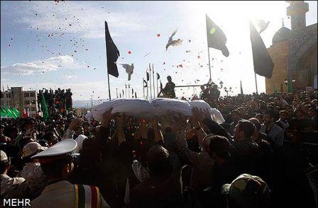 تشییع و خاکسپاری در دانشگاه آزاد زنجان