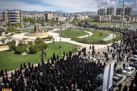 تشییع و خاکسپاری در دانشگاه آزاد قزوین