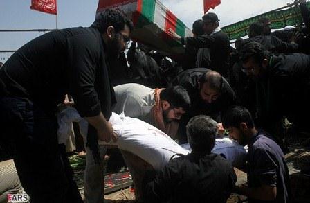 تشییع و خاکسپاری در دانشگاه آزاد قم