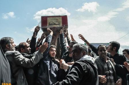 تشییع و خاکسپاری در دانشگاه اراک