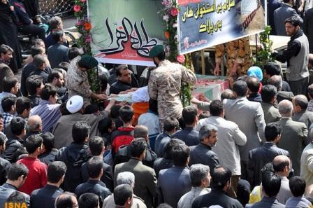 تشییع و خاکسپاری در دانشگاه اراک