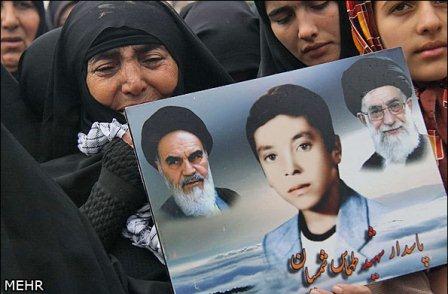 تشییع و خاکسپاری در دانشگاه آزاد خرم آباد