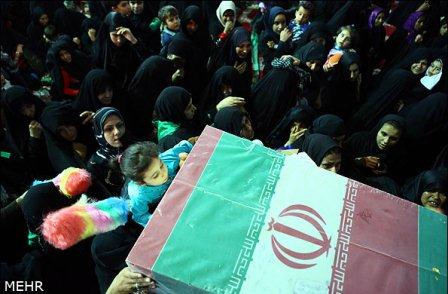 تشییع و خاکسپاری شهدای گمنام در اردکان یزد