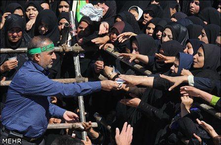 تشییع و خاکسپاری شهدای گمنام در شهر جوین