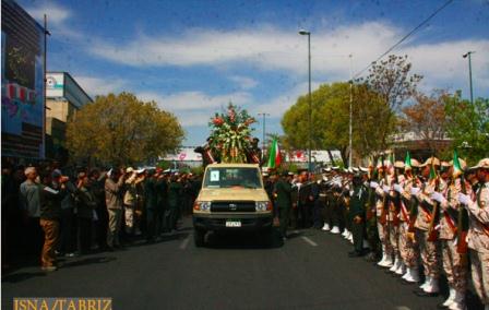 تشییع و خاکسپاری در آذربایجان شرقی