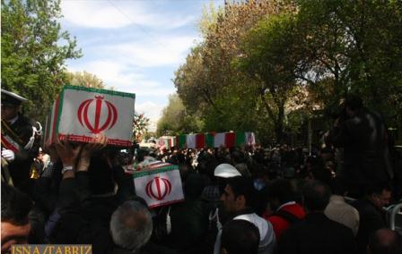 تشییع و خاکسپاری در آذربایجان شرقی