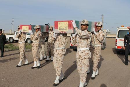 تشییع و خاکسپاری در دانشگاه آزاد گناباد