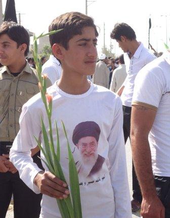 تشییع و خاکسپاری شهدای گمنام درآبدان