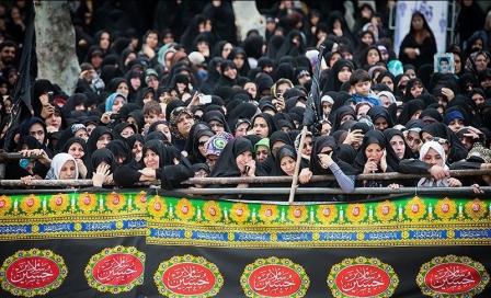 تشییع و خاکسپاری سه شهید گمنام در بوستان پلیس