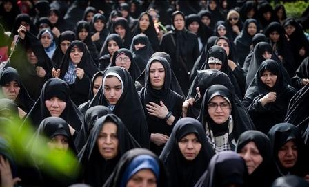 تشییع و خاکسپاری سه شهید گمنام در بوستان پلیس