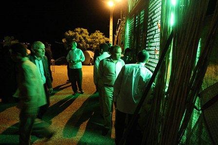 مراسم استقبال از ماه مبارک رمضان در جوار مزار شهدای گمنام تپه نورالشهدا قزوین