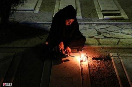 مراسم شب احیا روز نوزدهم ماه مبارک رمضان در قطعه 44بهشت زهرا(س)