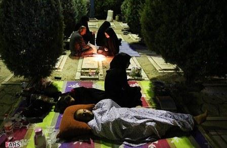 مراسم شب احیا روز نوزدهم ماه مبارک رمضان در قطعه 44بهشت زهرا(س)