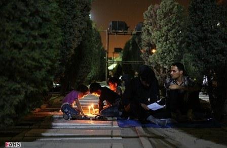 مراسم شب احیا روز نوزدهم ماه مبارک رمضان در قطعه 44بهشت زهرا(س)