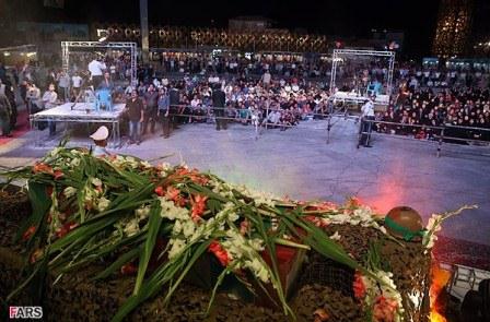 مراسم وداع با شهید سرلک