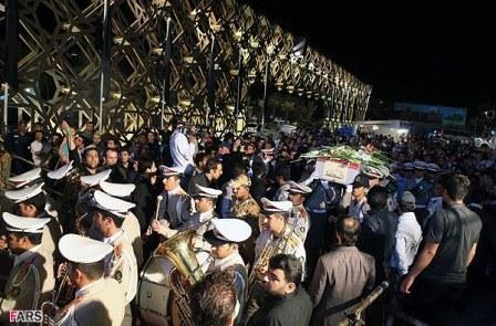 مراسم وداع با شهید سرلک