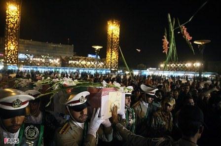 مراسم وداع با شهید سرلک