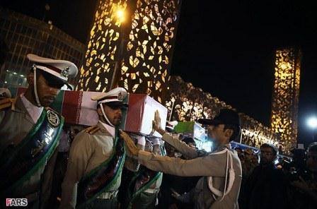 مراسم وداع با شهید سرلک