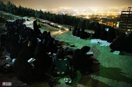 مراسم احیا درشب 21ماه مبارک رمضان در کهف الشهدا