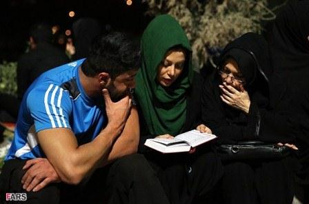 مراسم احیا درشب 21ماه مبارک رمضان در کهف الشهدا